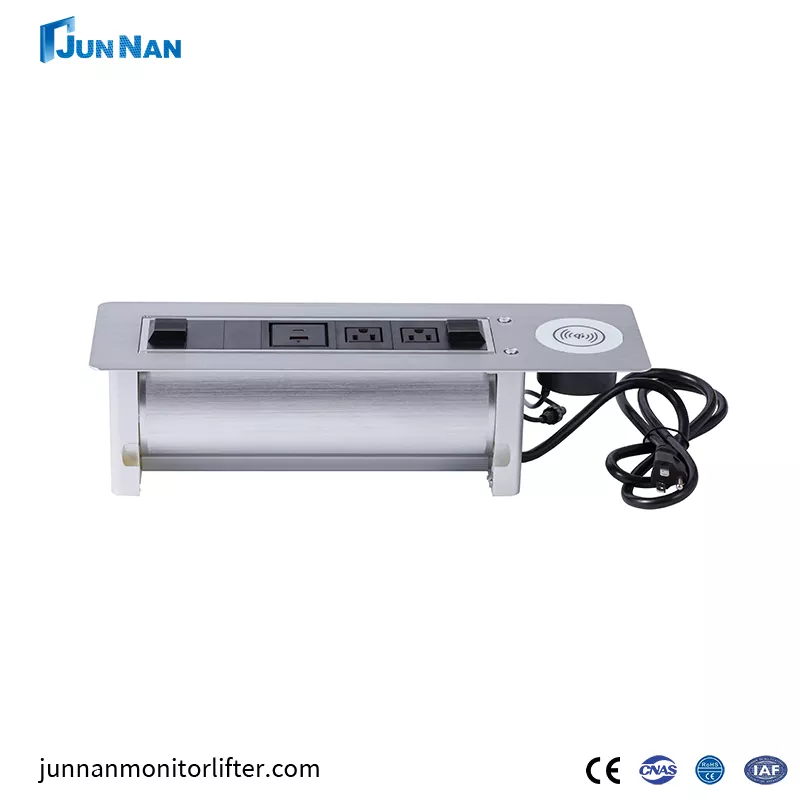 Bàn hội nghị Ẩn gắn báo chí Pop Up Ổ cắm điện Ổ cắm Ổ cắm sạc USB