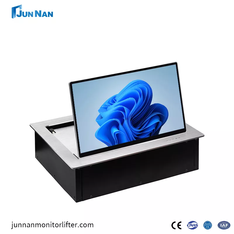 Bàn hội nghị Màn hình LCD Hệ thống họp không cần giấy tờ Flipper điện