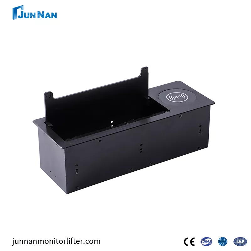 Hidden Hotel Power Strip Hội nghị máy tính để bàn với ổ cắm đa chức năng điện lõm
