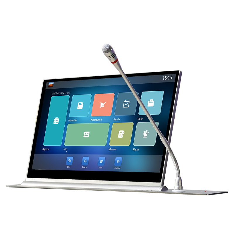 Màn hình LCD Nâng bảng ẩn Hệ thống hội nghị không cần giấy tờ