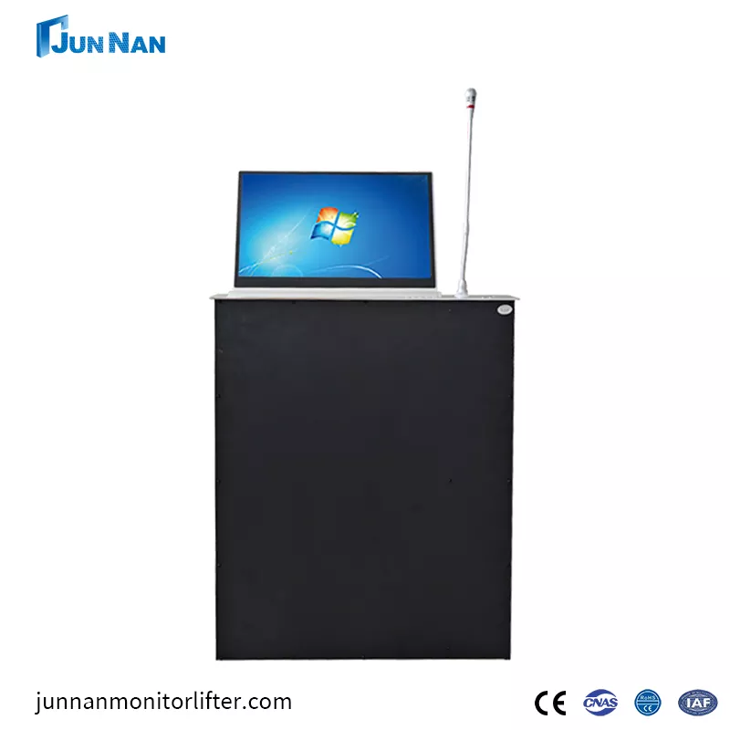 Màn hình LCD Lifter Hệ thống hội nghị không cần giấy tờ Giải pháp tổng thể về âm thanh và video